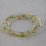 Tiny Crystal Cluster Bangles