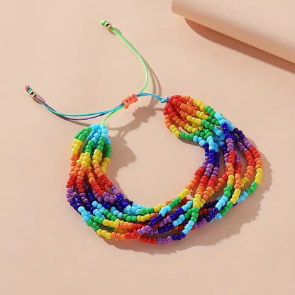 Pride Beaded Bracelet