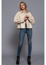 Skyler Faux Leather Jacket