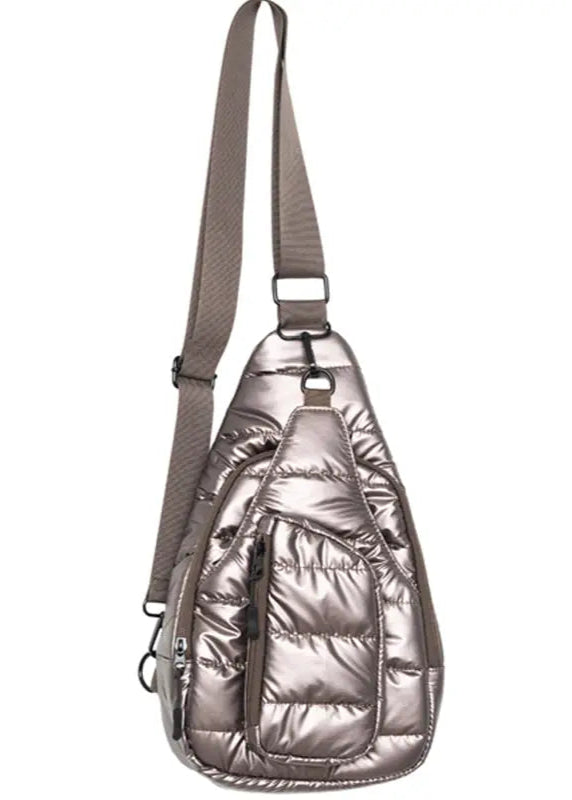 Metallic Sling Bag