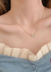 Bow Necklace