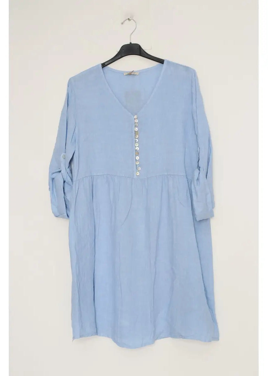 Becca Linen Dress