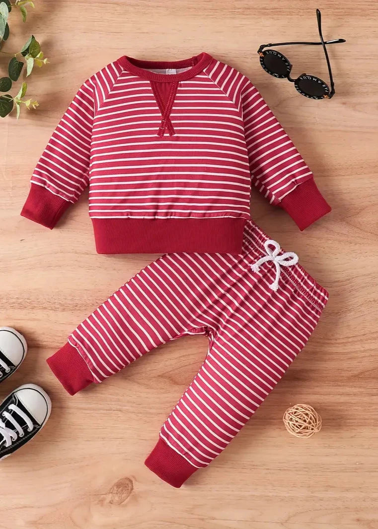 Cozy Stripe Set-Baby