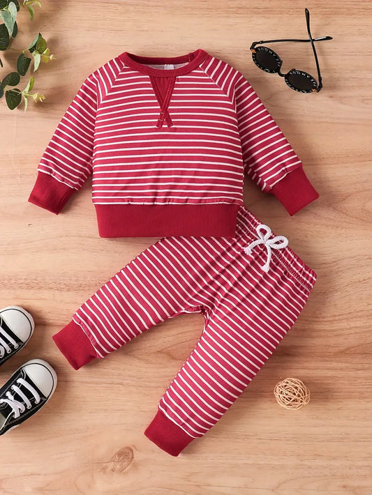 Cozy Stripe Set-Baby