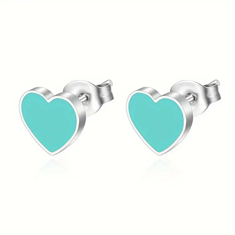 Vintage Heart Earring