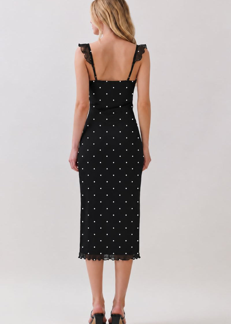 Dotty Midi Dress