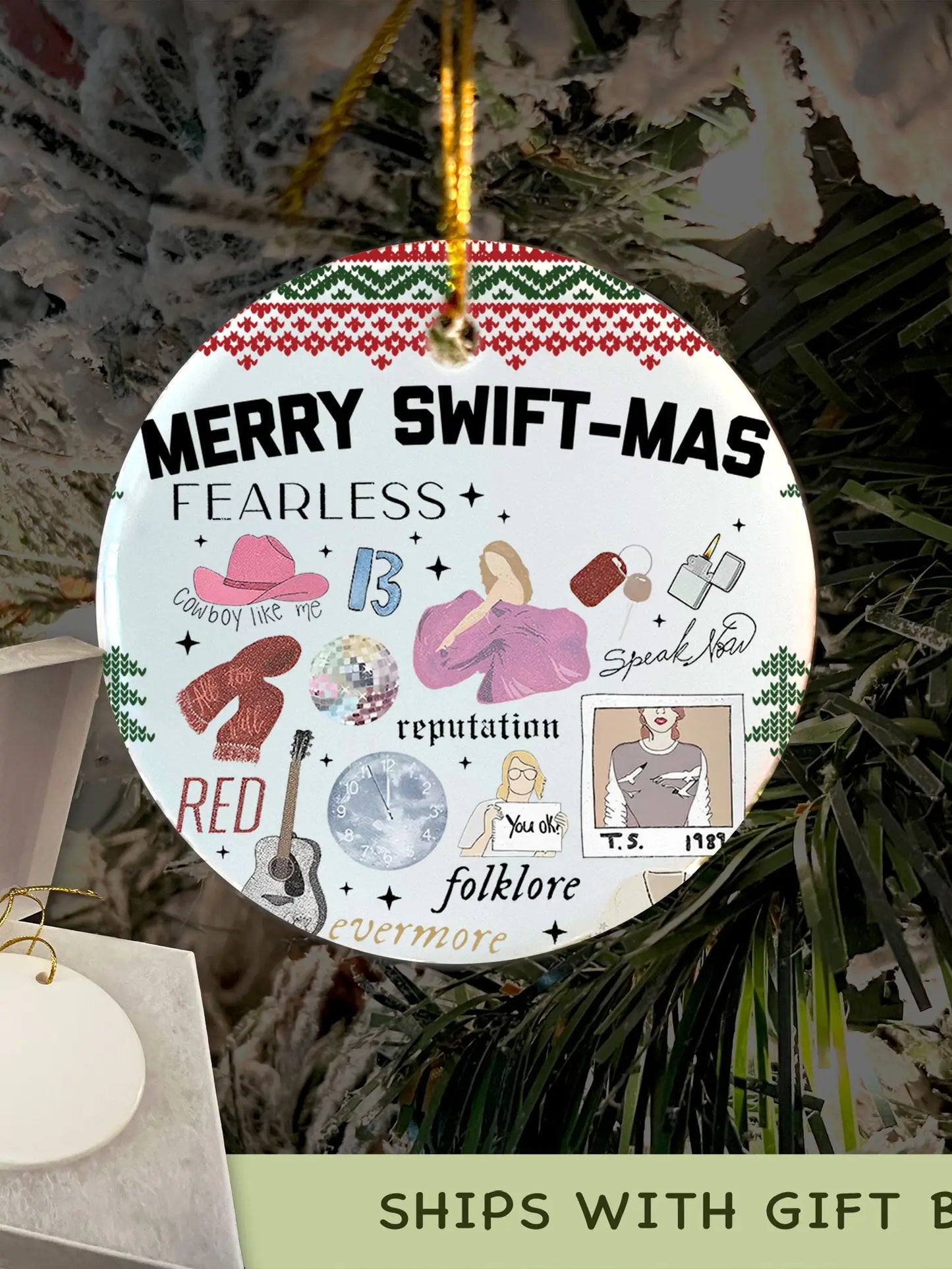 Taylor Swift Ornaments