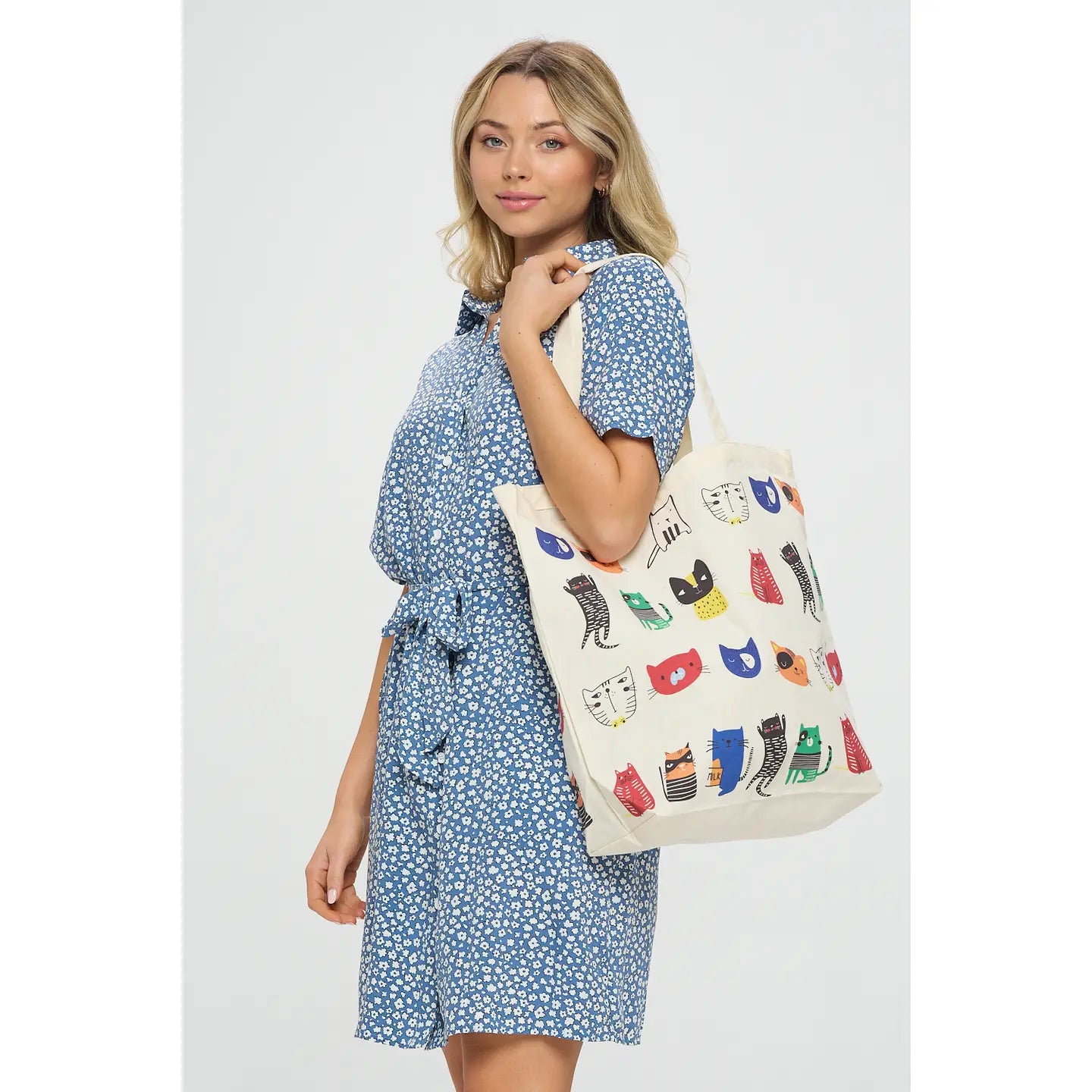 Cartoon Cats Tote