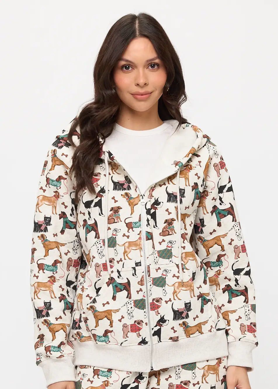 Holiday Dogs Hoodie