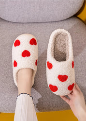 Heart Dot Slippers