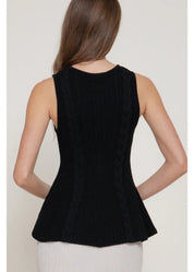 Penny Peplum Top