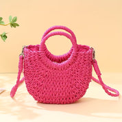 Rattan Crossbody Bag