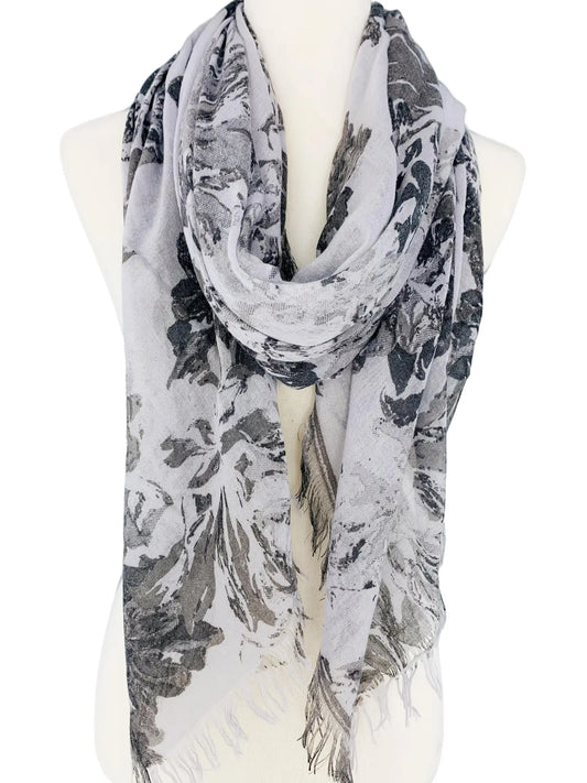 Stonewash Abstract Scarf