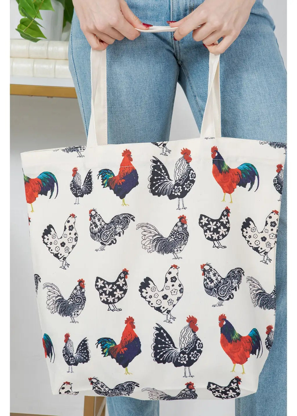 Chicken Canvas Tote