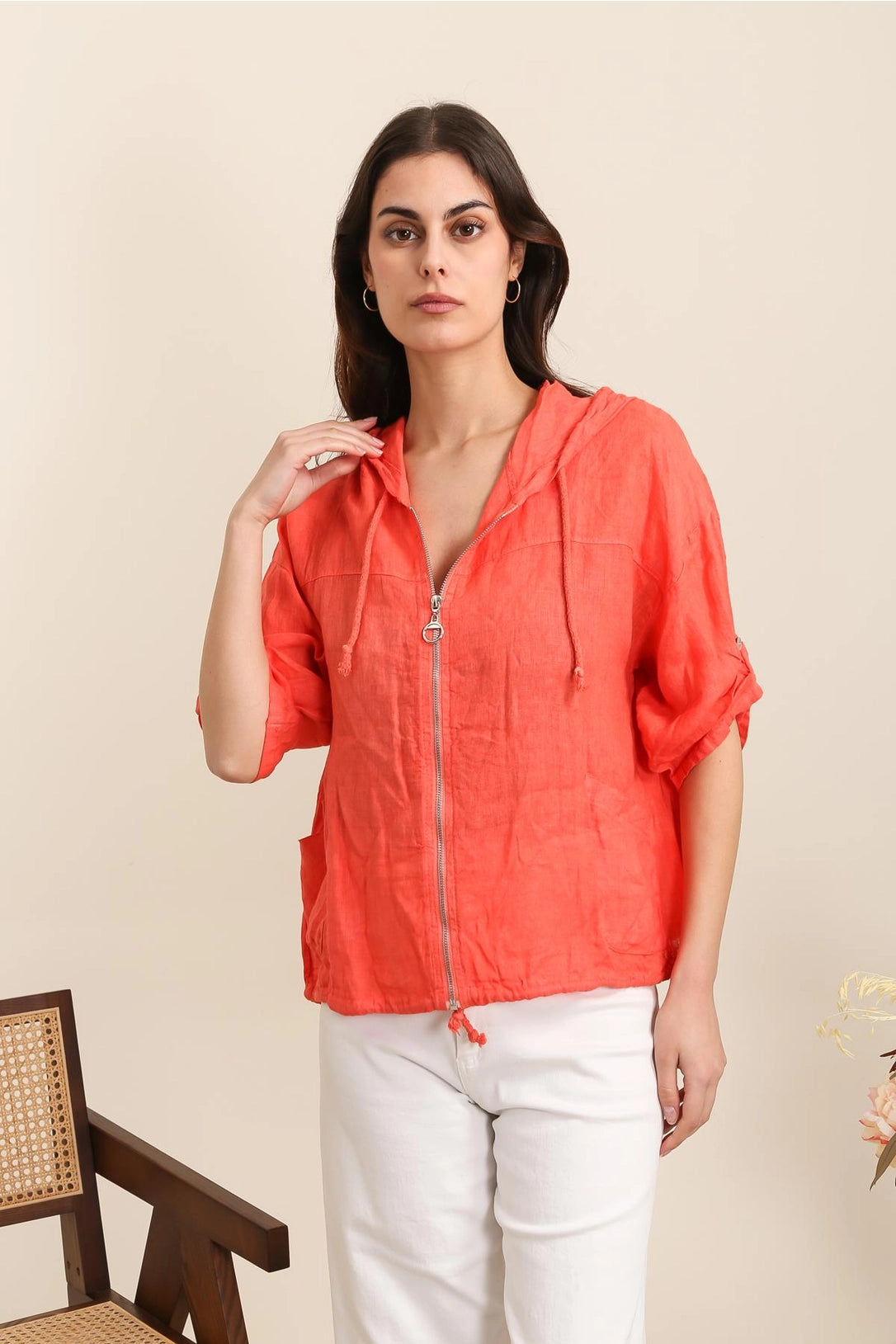 Lunella Linen Jacket