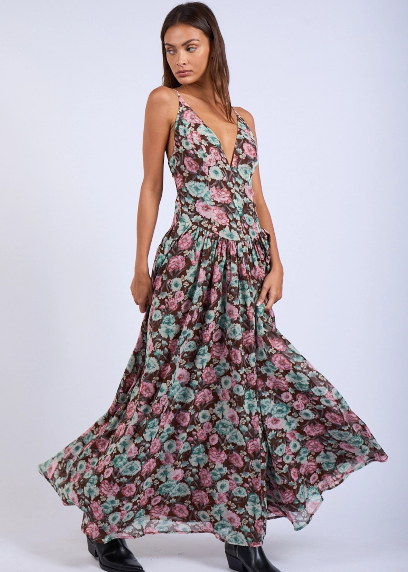 Mystery Garden Maxi Dress