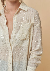 Ashly Sequin Top