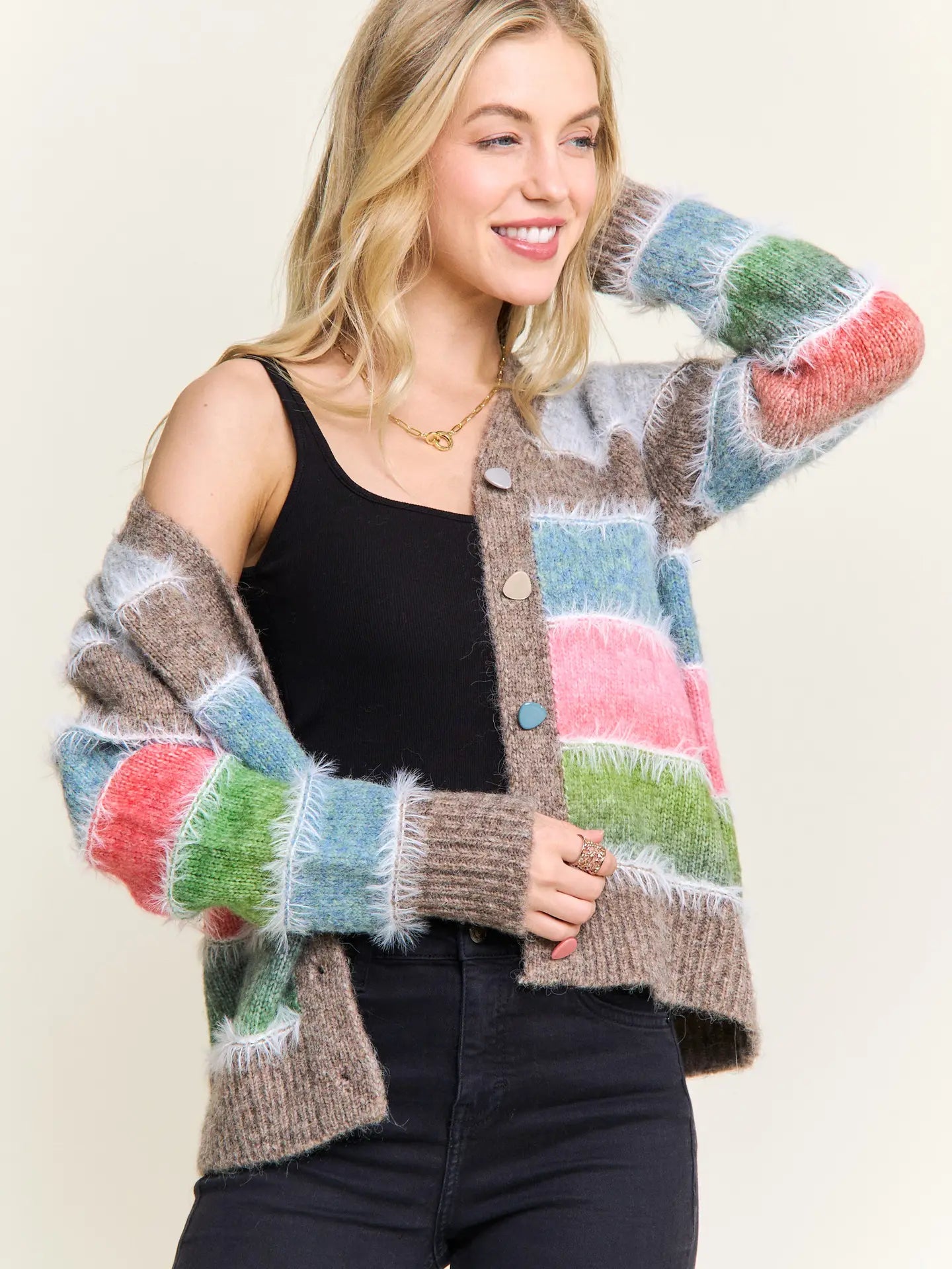 Alexis Stripe Cardigan