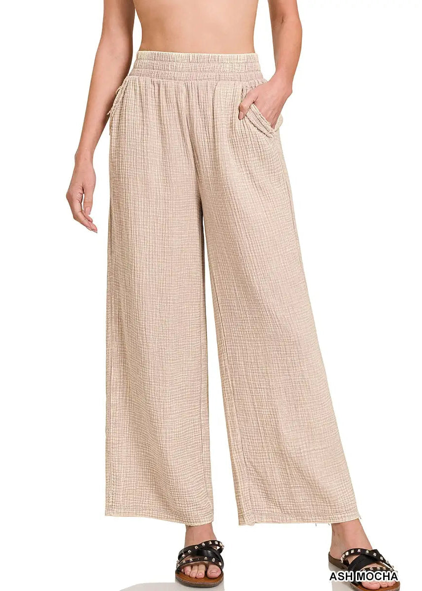 Qwenna Guaze Pants