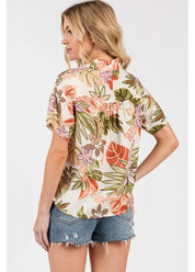 Brenn Tropical Blouse