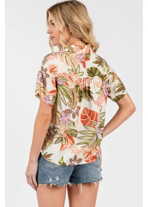 Brenn Tropical Blouse