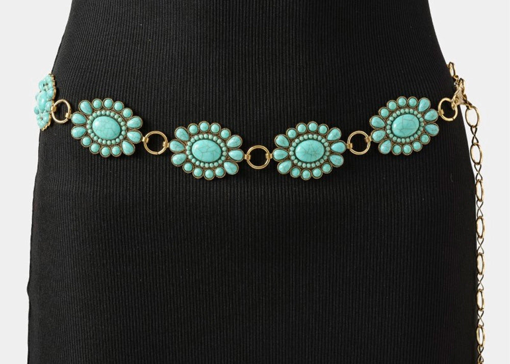 Turquoise Stone Belt
