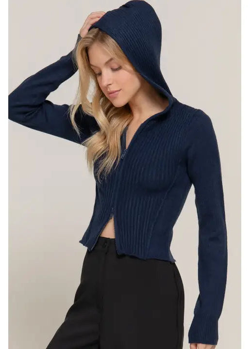 Holland Hoodie Cardigan
