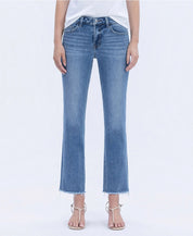 Crew Crop Straight Jeans