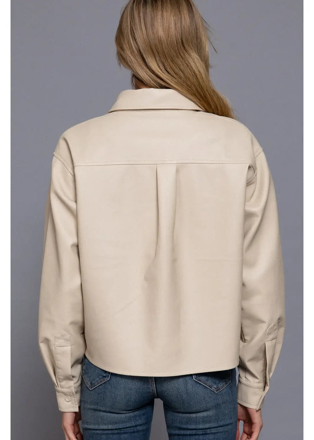 Skyler Faux Leather Jacket