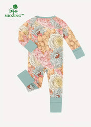 Green Floral Jumpsuit