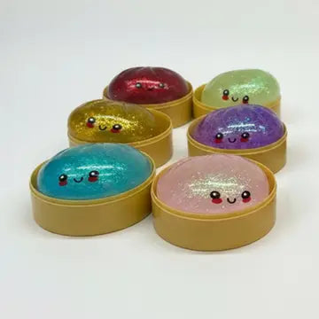 Squishy Glitter Dumplings