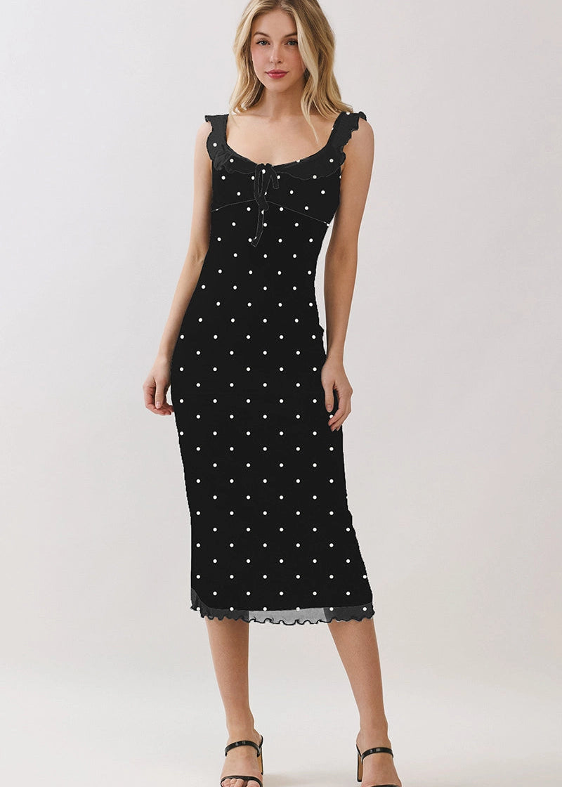 Dotty Midi Dress
