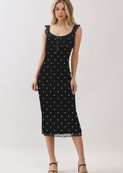 Dotty Midi Dress