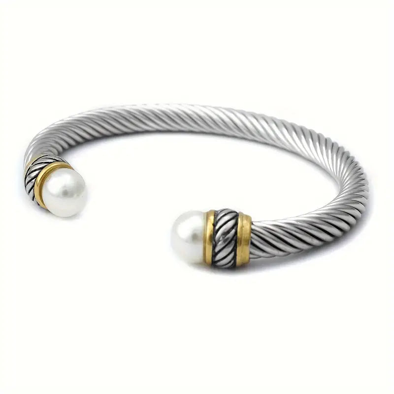 Pearl Cable Bracelet