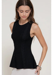 Penny Peplum Top