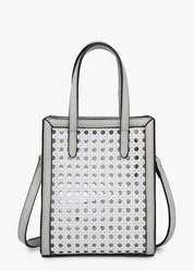 Emmie Rattan Satchel