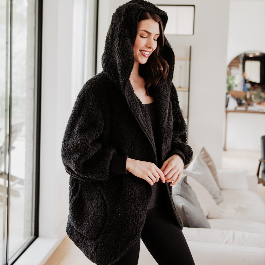 Raven Wrap Hoodie