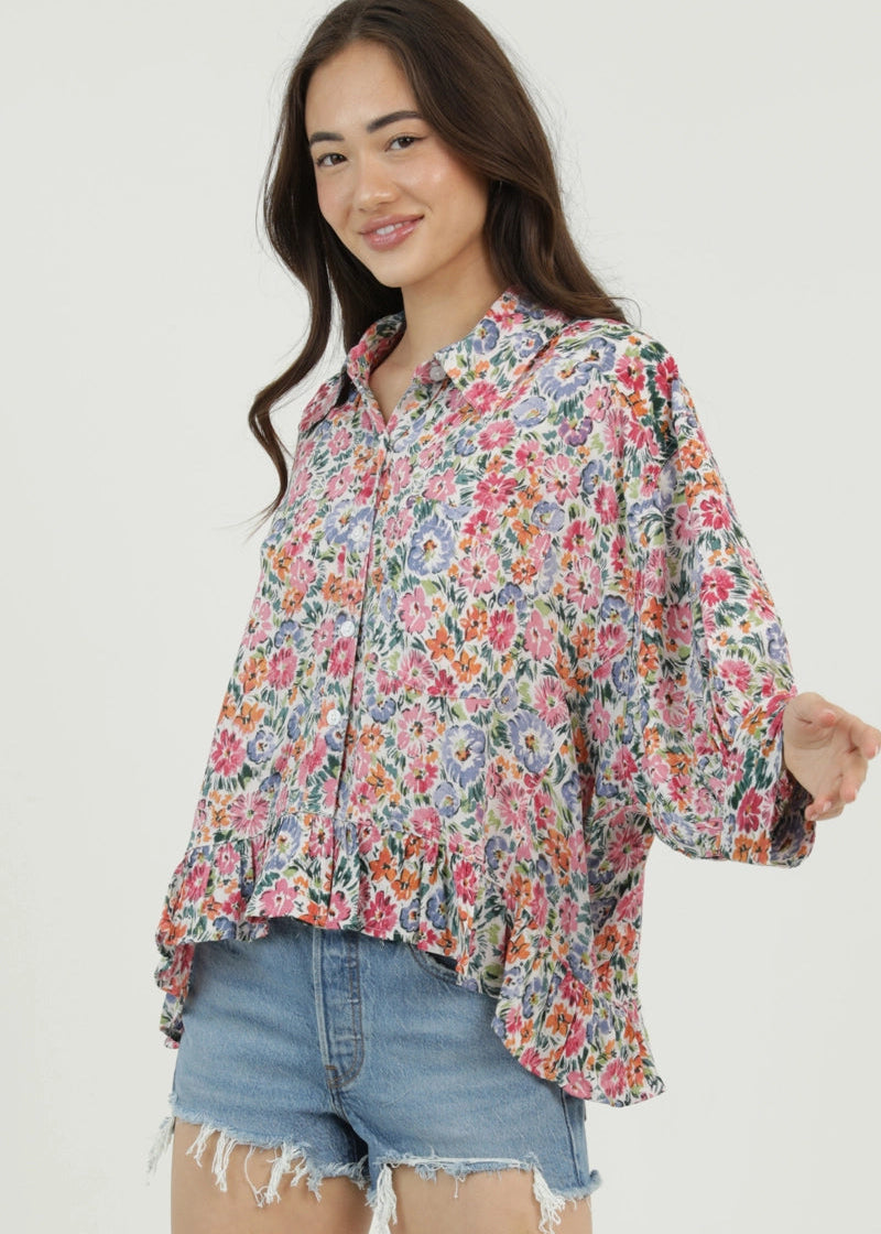 Sofia Floral Blouse