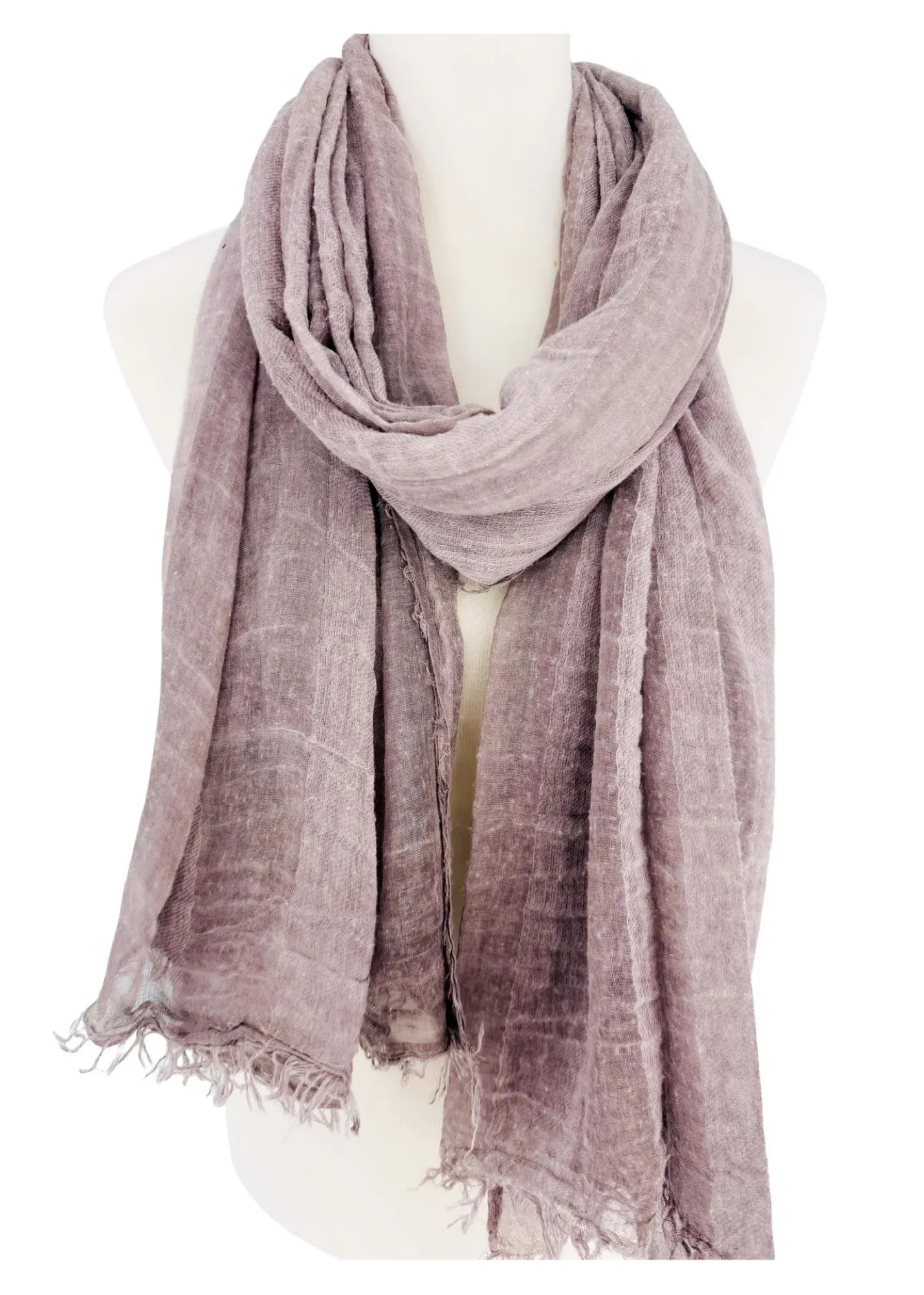 Stonewash Purple Scarf