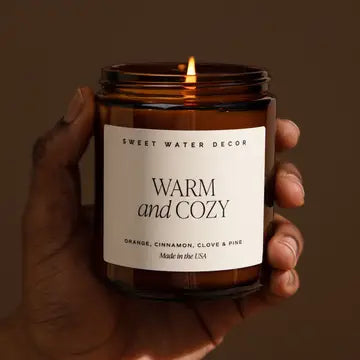 Warm and Cozy Candle