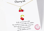 Cherry Pendant Necklace