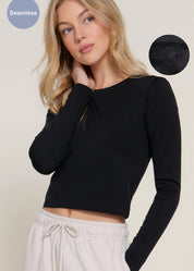 Sable Seamless Crop Top