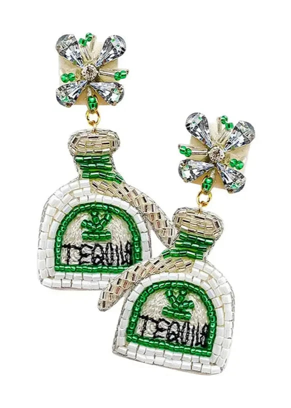 Tequila Beaded Earrings