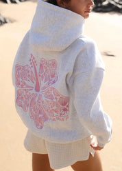 Tropical Hibiscus Hoodie