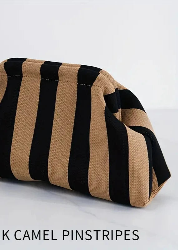 Dory Striped Clutch