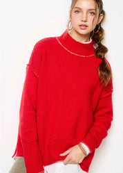 Maisie Mock Neck Sweater