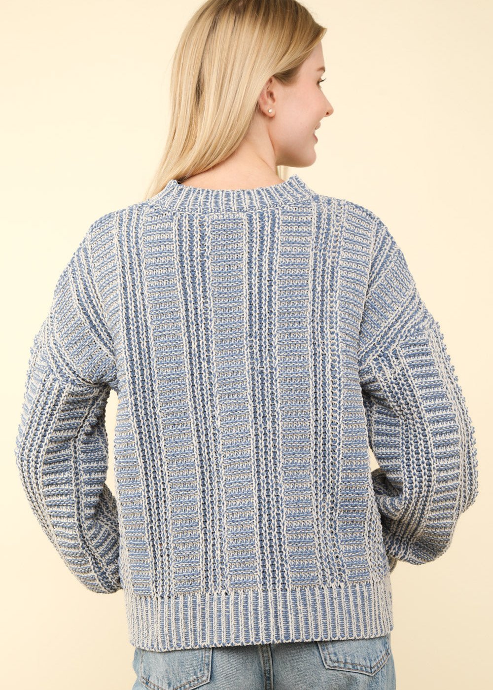 Two-Tone Sweater