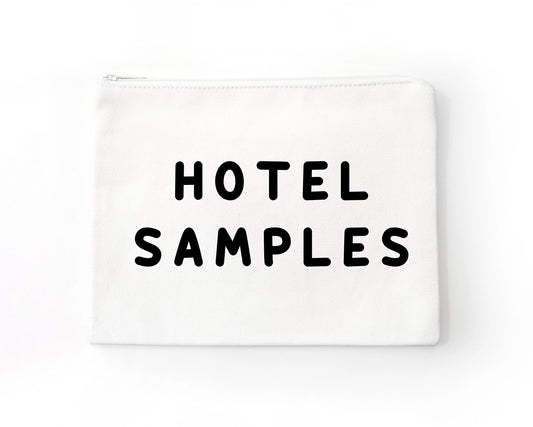 Hotel Samples Pouch