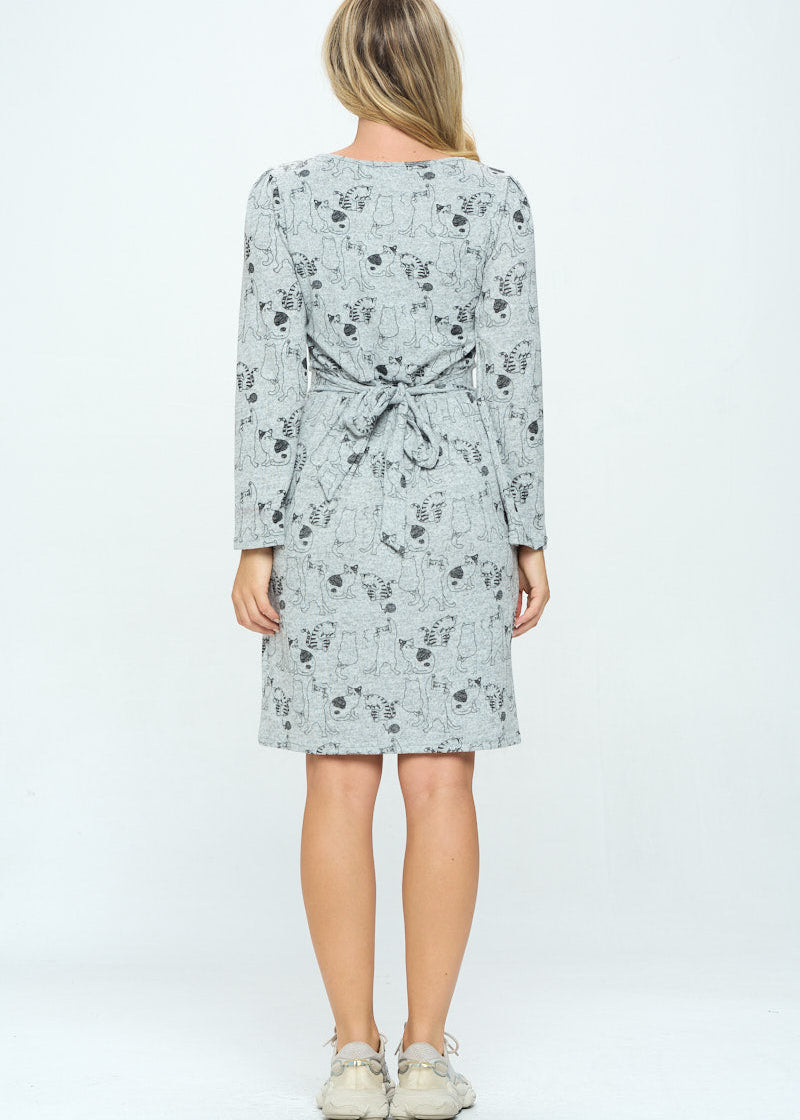 Cat Tunic Dress