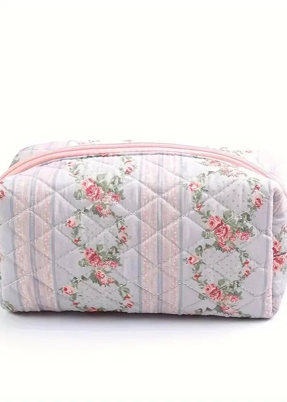 Floral Makeup Bag